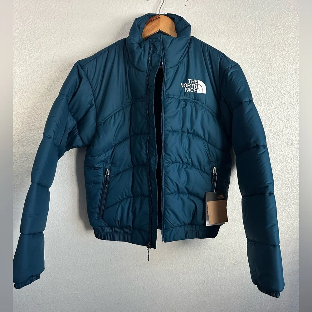 The North Face Insulated 2000 Puffer Jacket Nuptse Midnight Petrol Men Size XS